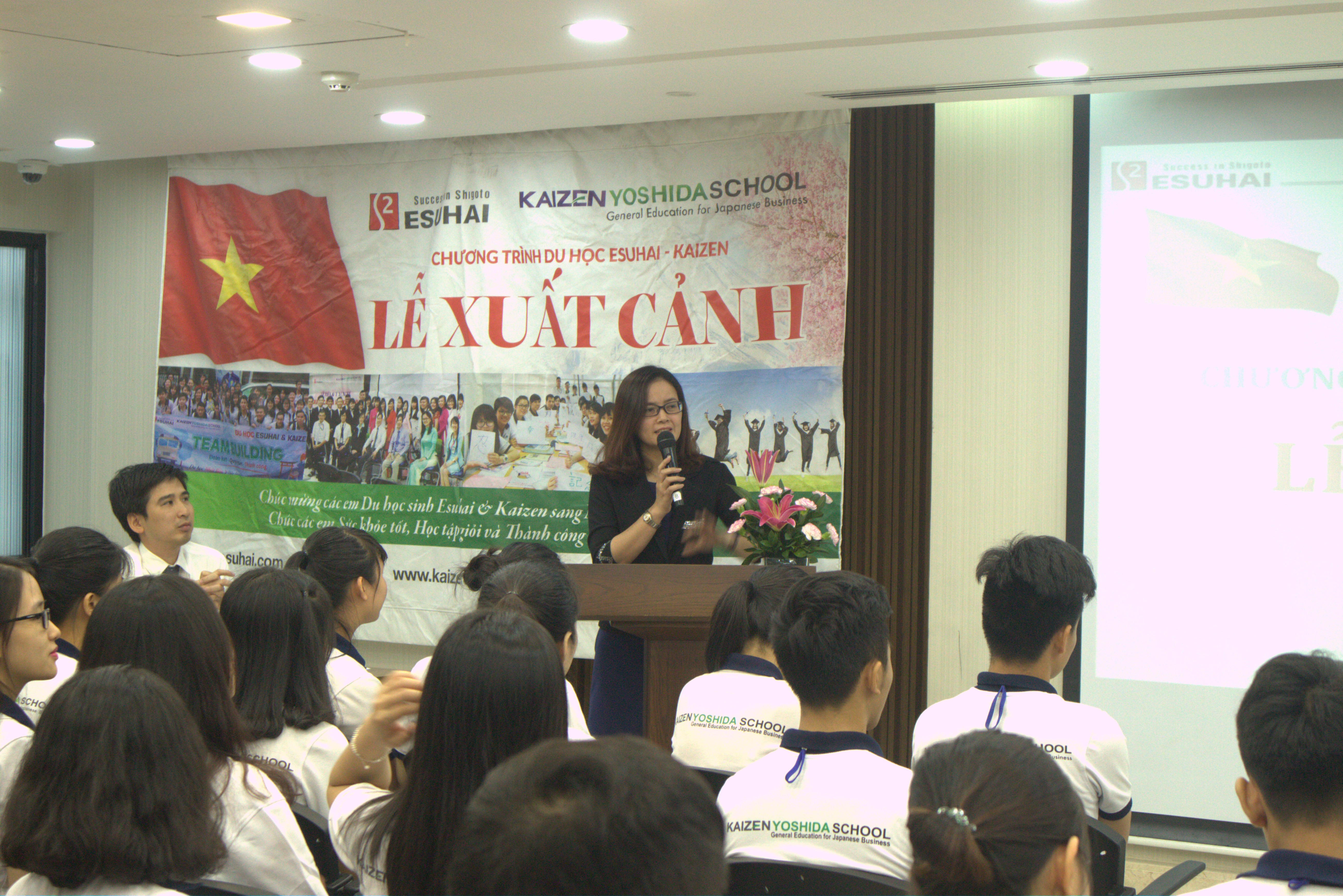 Những lời chúc mừng, dặn dò từ thầy cô giáo trường Nhật ngữ Kaizen